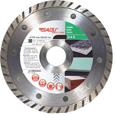 Diamond Disc 300mm x 20mm x 7mm Turbo Flat