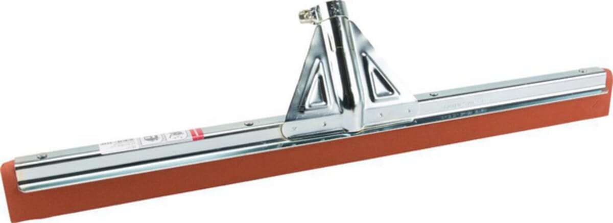 Squeegee oil durable red