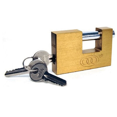 Key Alike Brass Shutter Lock 80mm