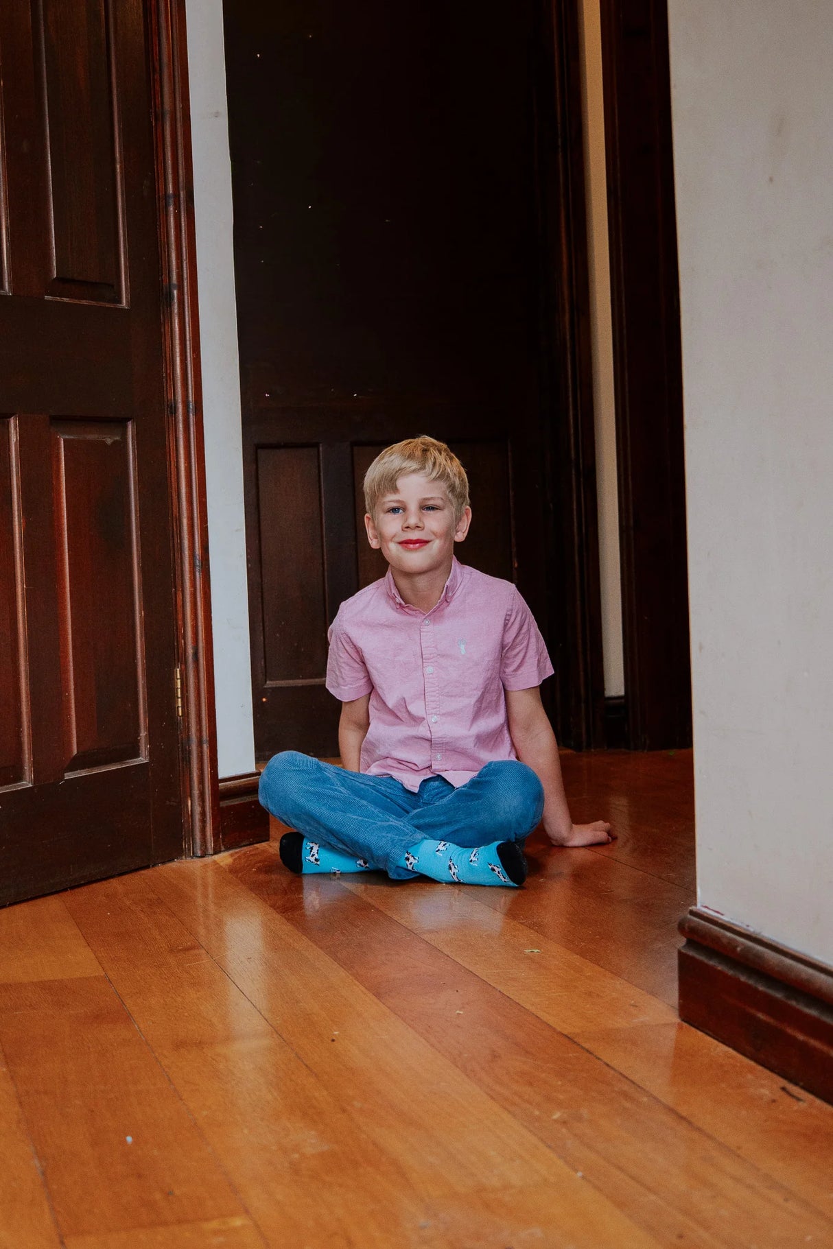 Children’s Dairy Cow Socks