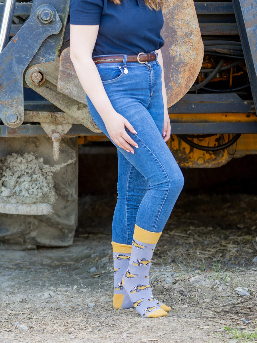 Combine Farm Socks | Crew
