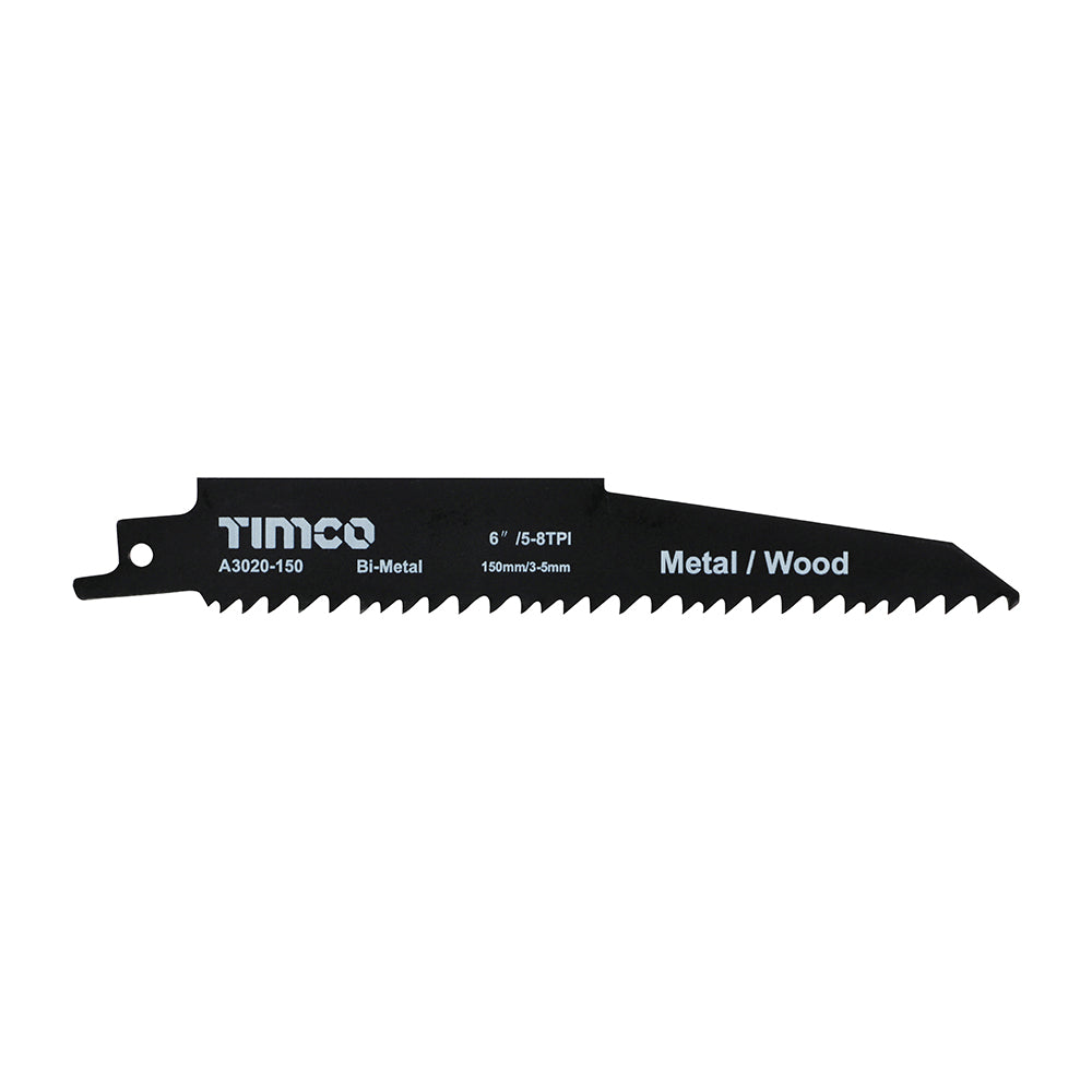 Timco Wood Cutting - Bi-Metal Reciprocating Saw Blades