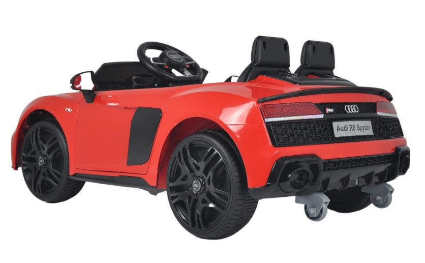 Licensed Audi R8 Spyder 12V Electric Ride On Car (Red)