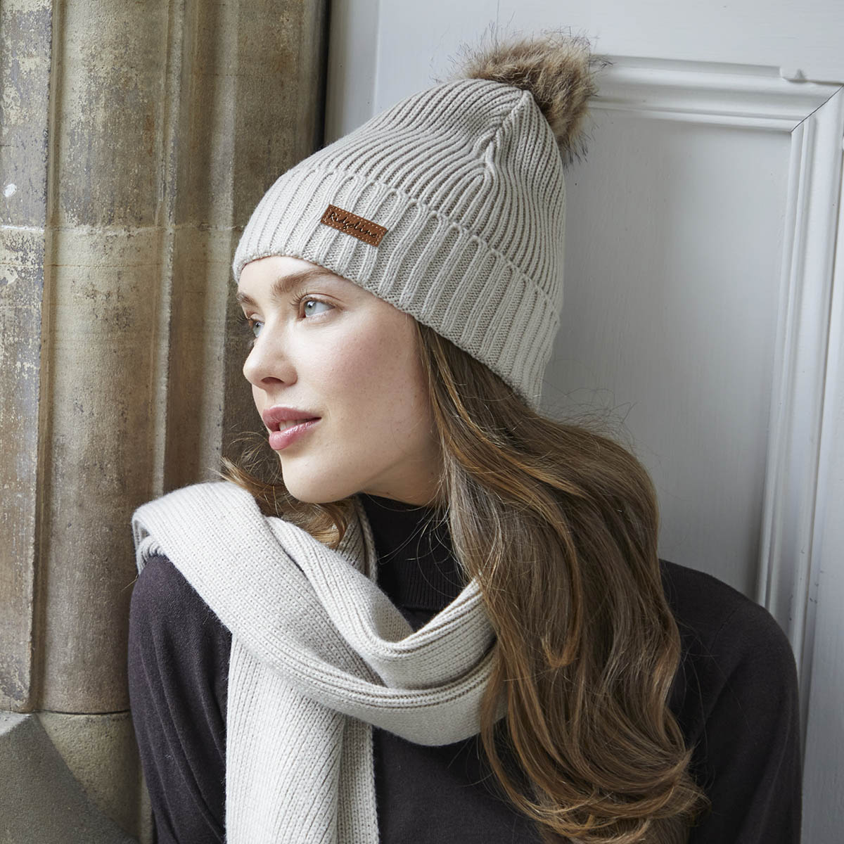 Ridgeline Baltic Bobble Hat & Scarf Set
