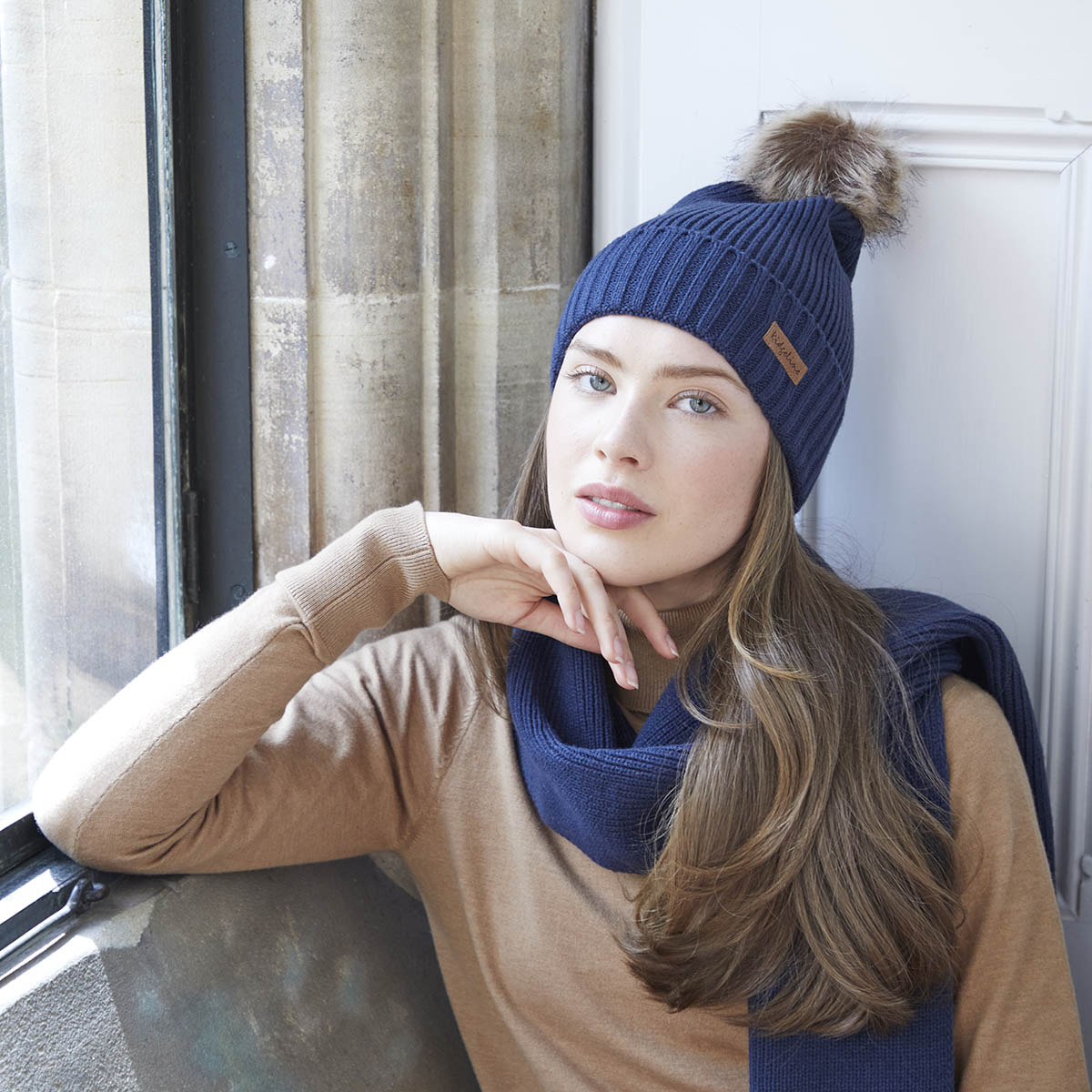 Ridgeline Baltic Bobble Hat & Scarf Set
