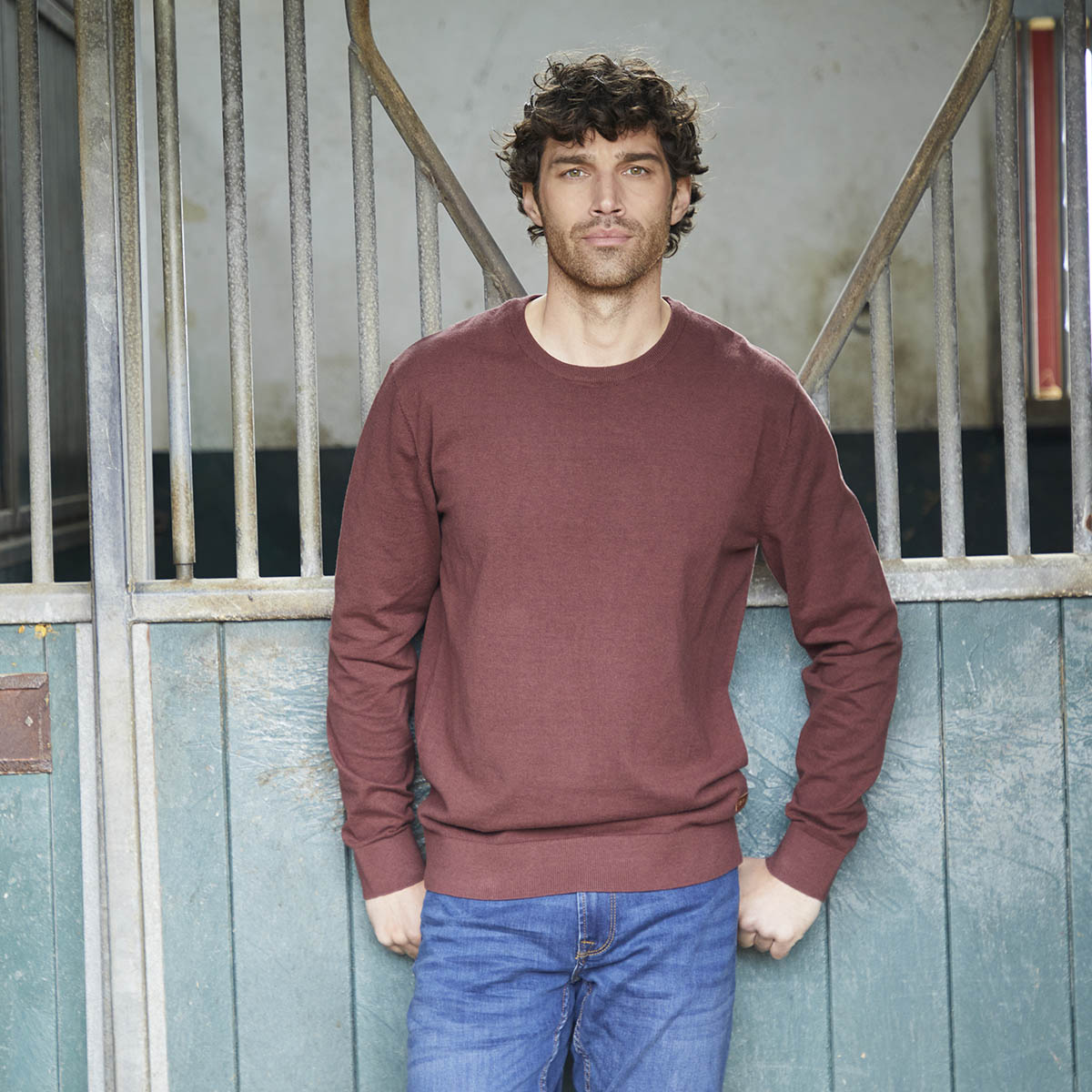 Ridgeline Men's Hartland Crew Knit