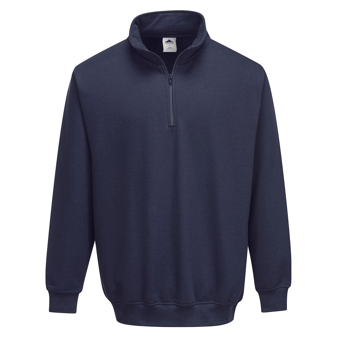 Portwest B309 Sorrento 1/4 Zip Neck Sweatshirt Navy