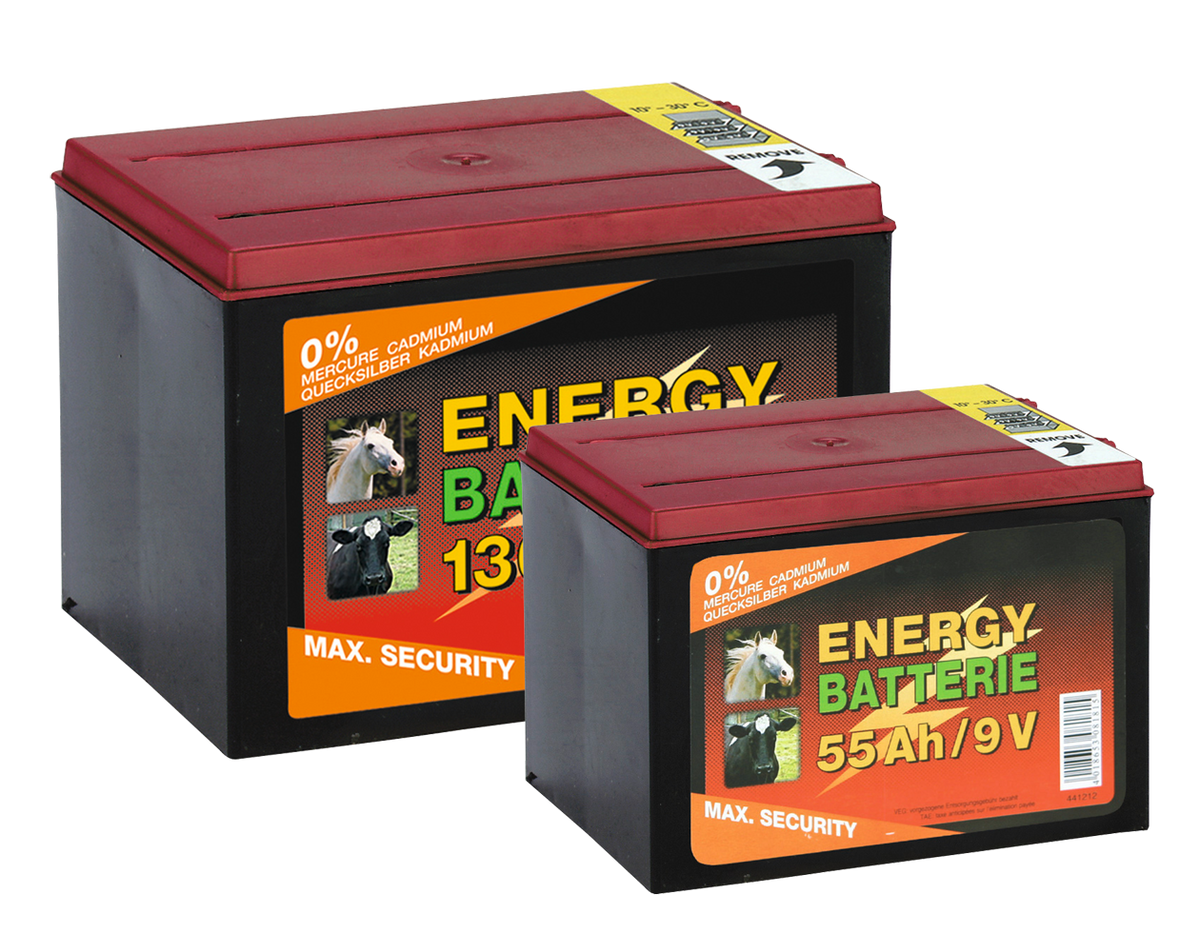 Battery Dry 9V/55Ah (H11.5 x L16.5 x W11.2 cm)