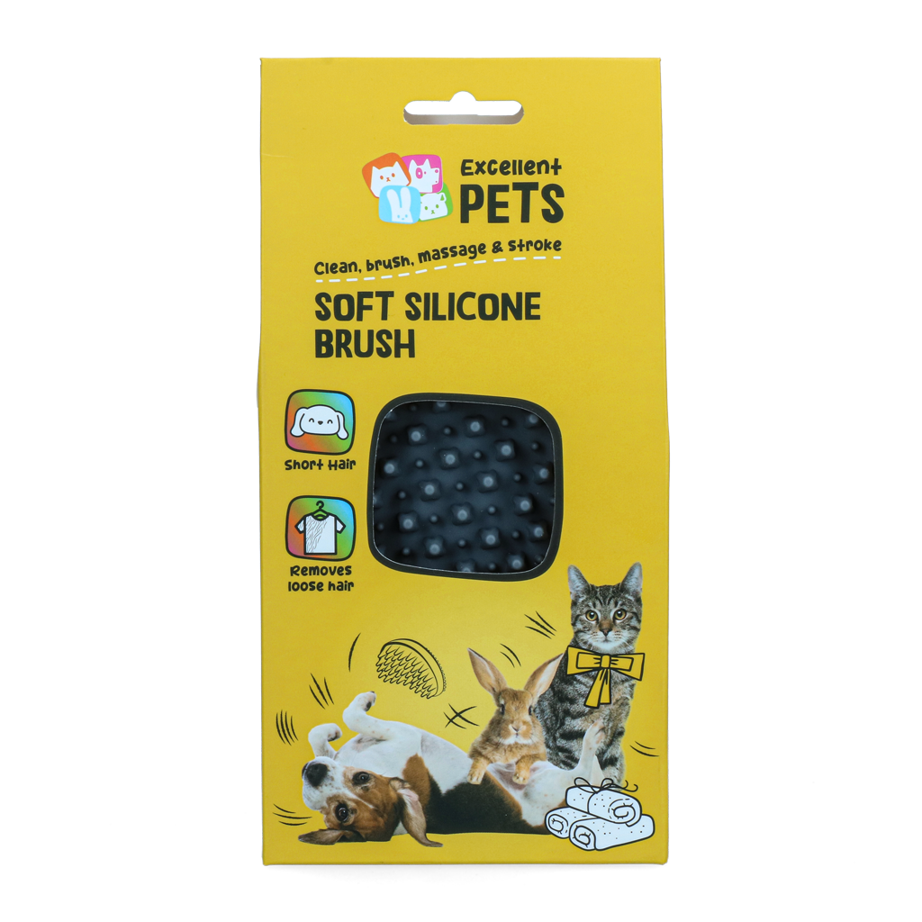 Excellent Pets Soft Silicone Brush