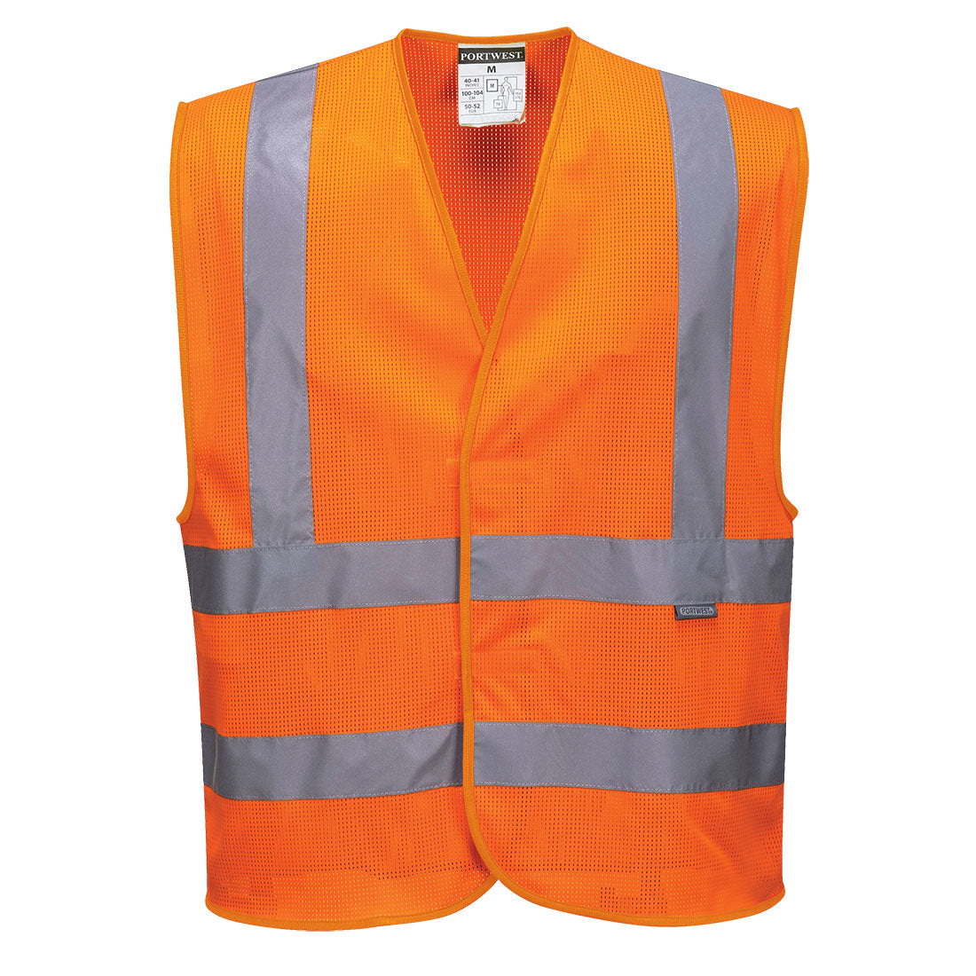 Portwest C370 Hi-Vis Mesh Band and Brace Vest Orange