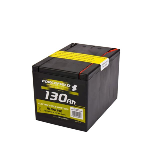 Fence battery 9v 130amp alk square