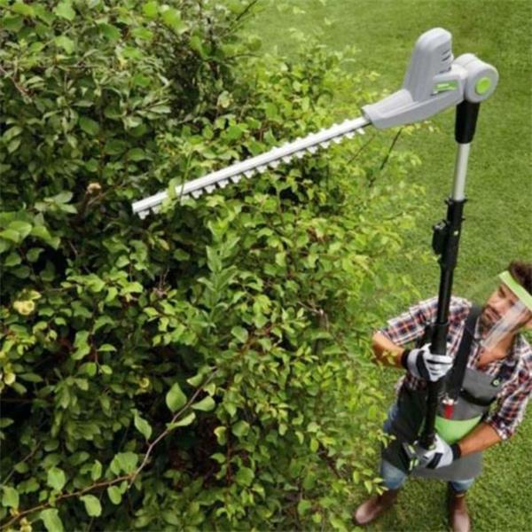 Verdemax Battery Telescopic Hedge Cutter and Chainsaw PTT20