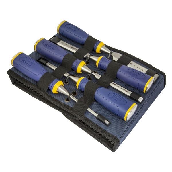 IRWIN CHISEL SET 5 PIECE POUCH