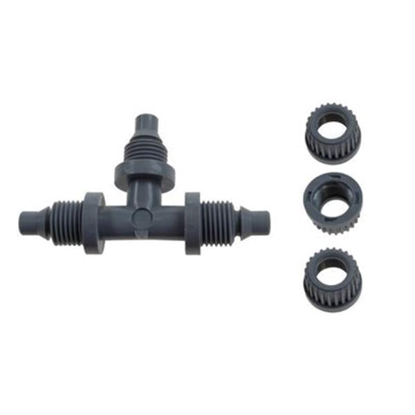 Ambic T connector with nuts for Teat Spray Unit