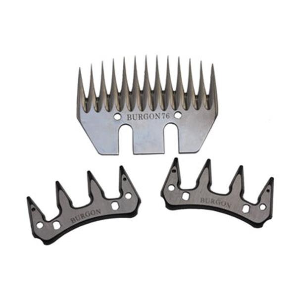 Burgon and Ball Shearing Comb 76mm & 2 Cutters