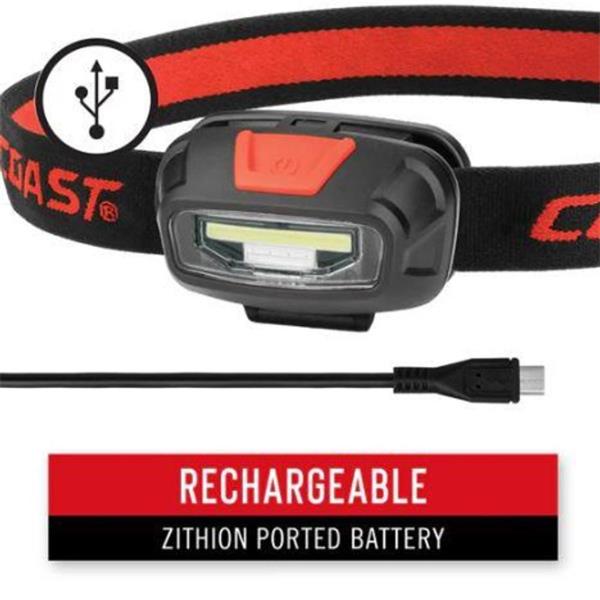 Coast FL13R Rechargeable Head Torch