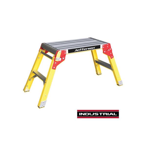Jefferson 600mm Wide 2 Tread Aluminium Work Platform