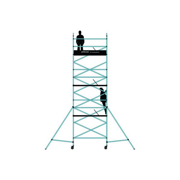 Jefferson T620-3T 6.2M Double Width Scaffolding Tower