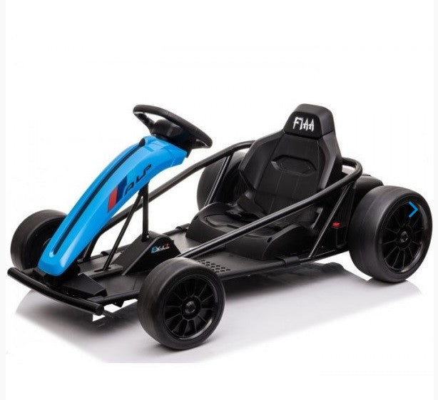 Drift 24V Electric Ride On Go Kart (Blue)