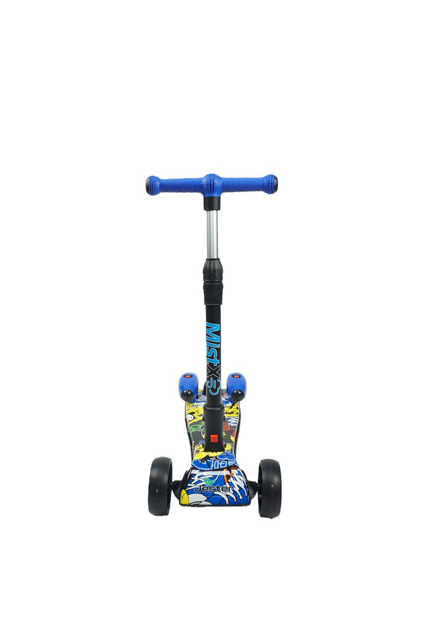 MistX 3 Wheel Foldable Kids Push Vapour Scooter Yellow