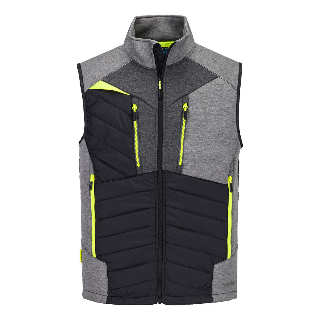 Portwest DX470 DX4 Hybrid Baffle Gilet Metal Grey