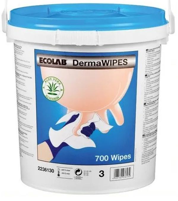 Ecolab DermaWipes 700pk