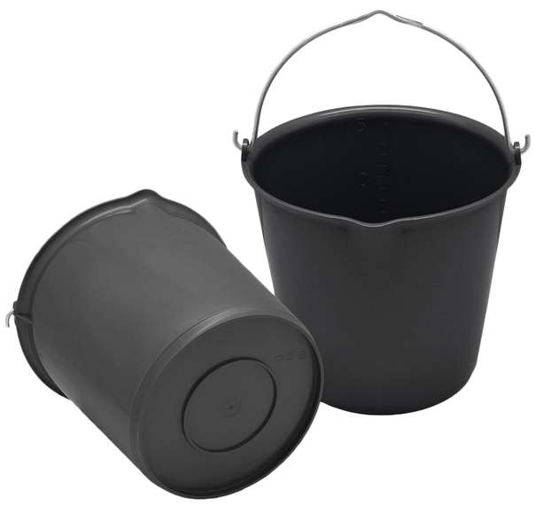 Bucket 15 l with pouring spout