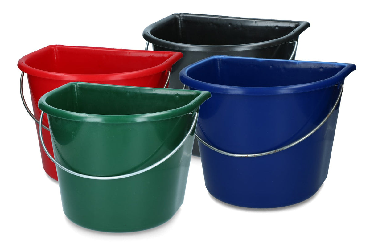 Bucket with flat side 15 l