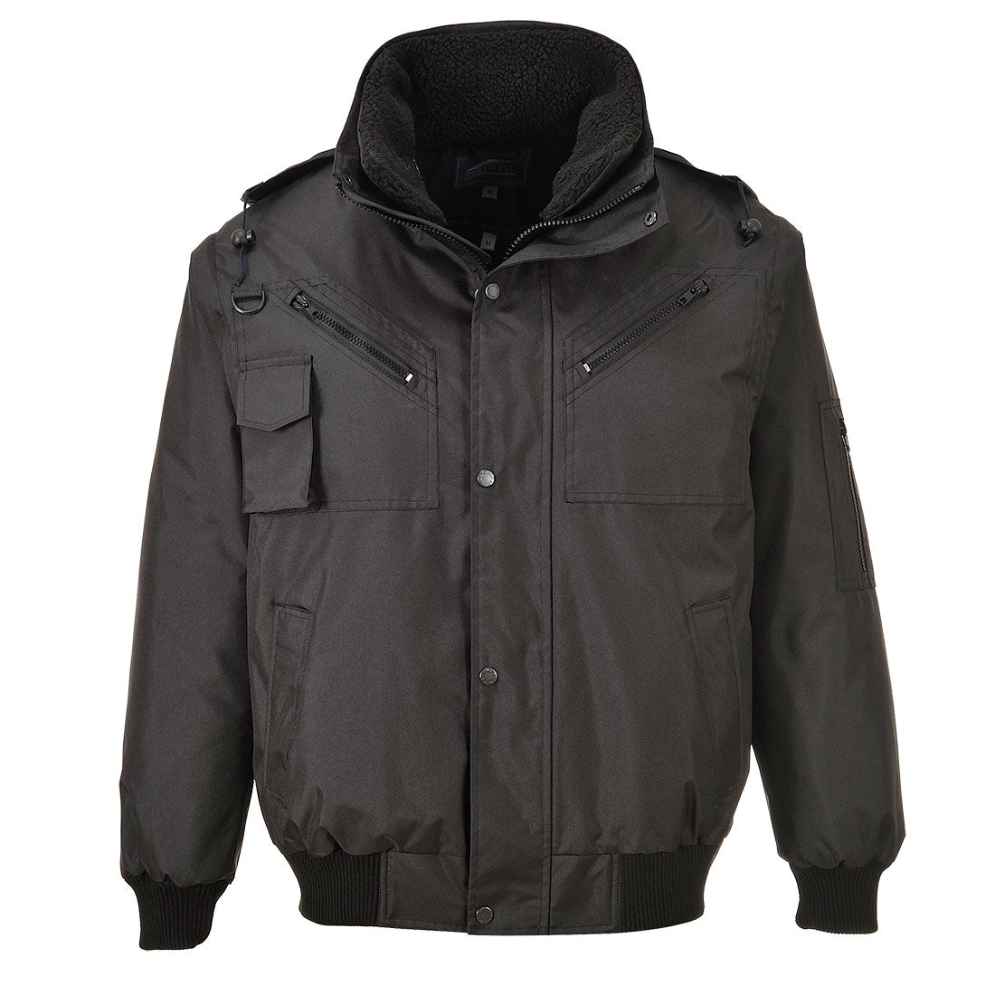 Portwest F465 3-in-1 Bomber Jacket Black