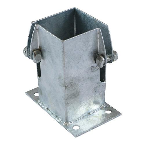 Timco Flush Fit Bolt Down Shoe - Bolt Secure