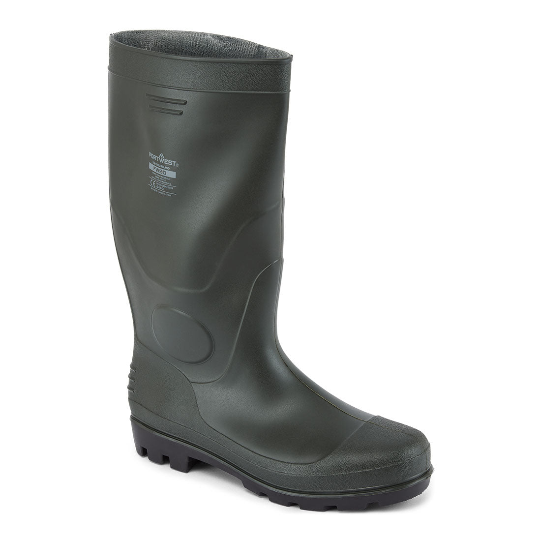 Portwest FW90 Occupational PVC Wellington O4 FO Green