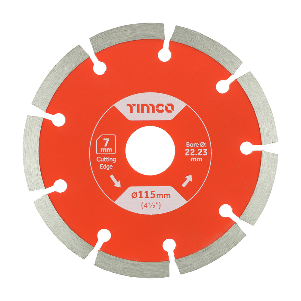 Timco Segmented Cutting Edge Diamond Blade