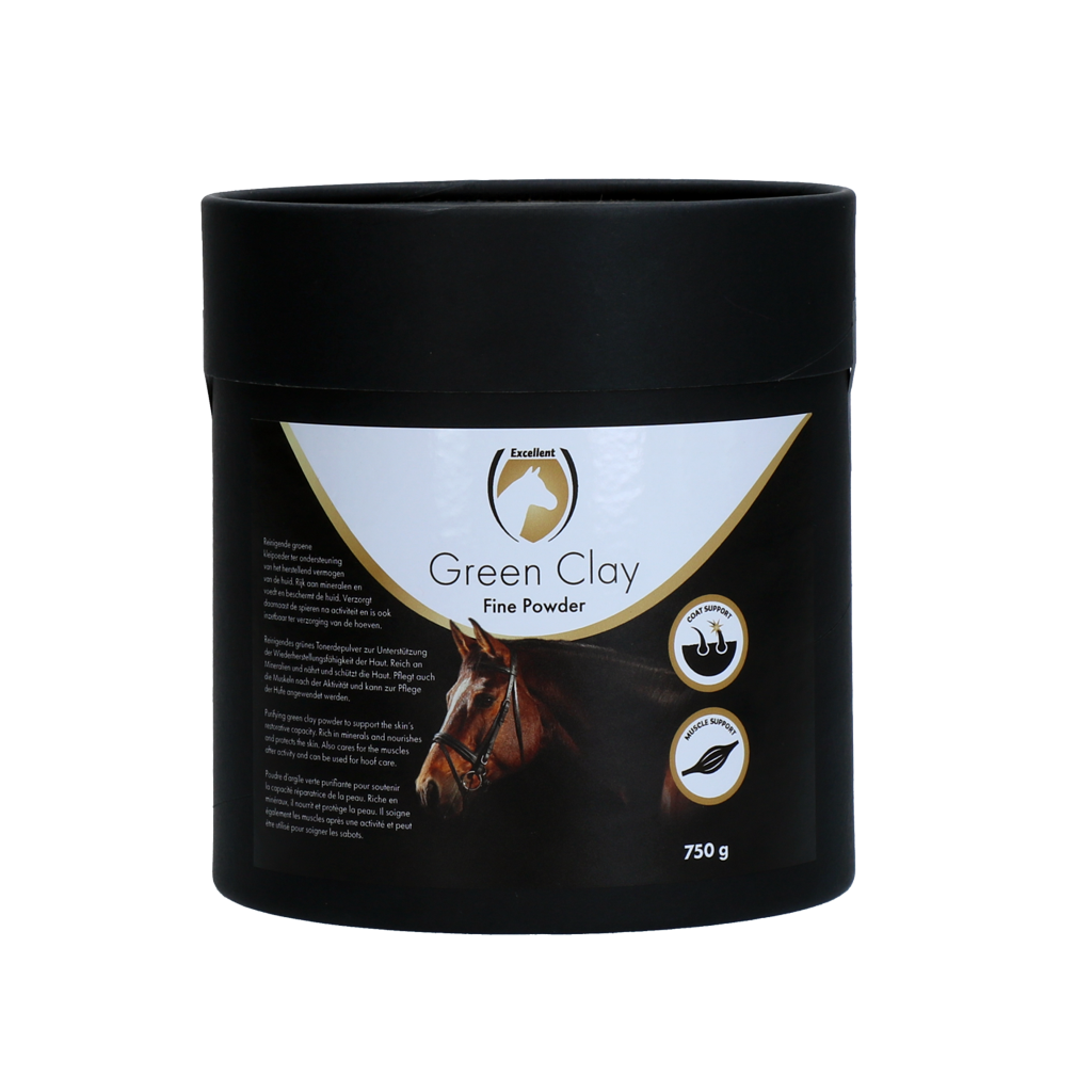 Excellent Horse Green Clay Fine Powder