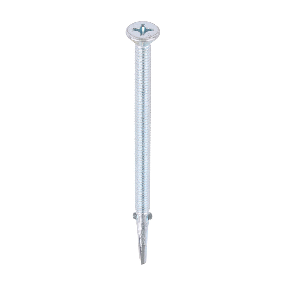 Timco Wing-Tip Self-Drilling Screws - Heavy Section (Zinc)