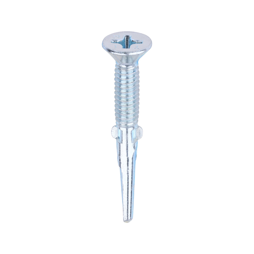 Timco Wing-Tip Self-Drilling Screws - Heavy Section (Zinc)