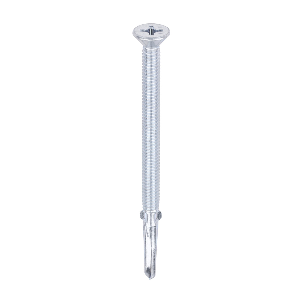Timco Wing-Tip Self-Drilling Screws - Heavy Section (Zinc)