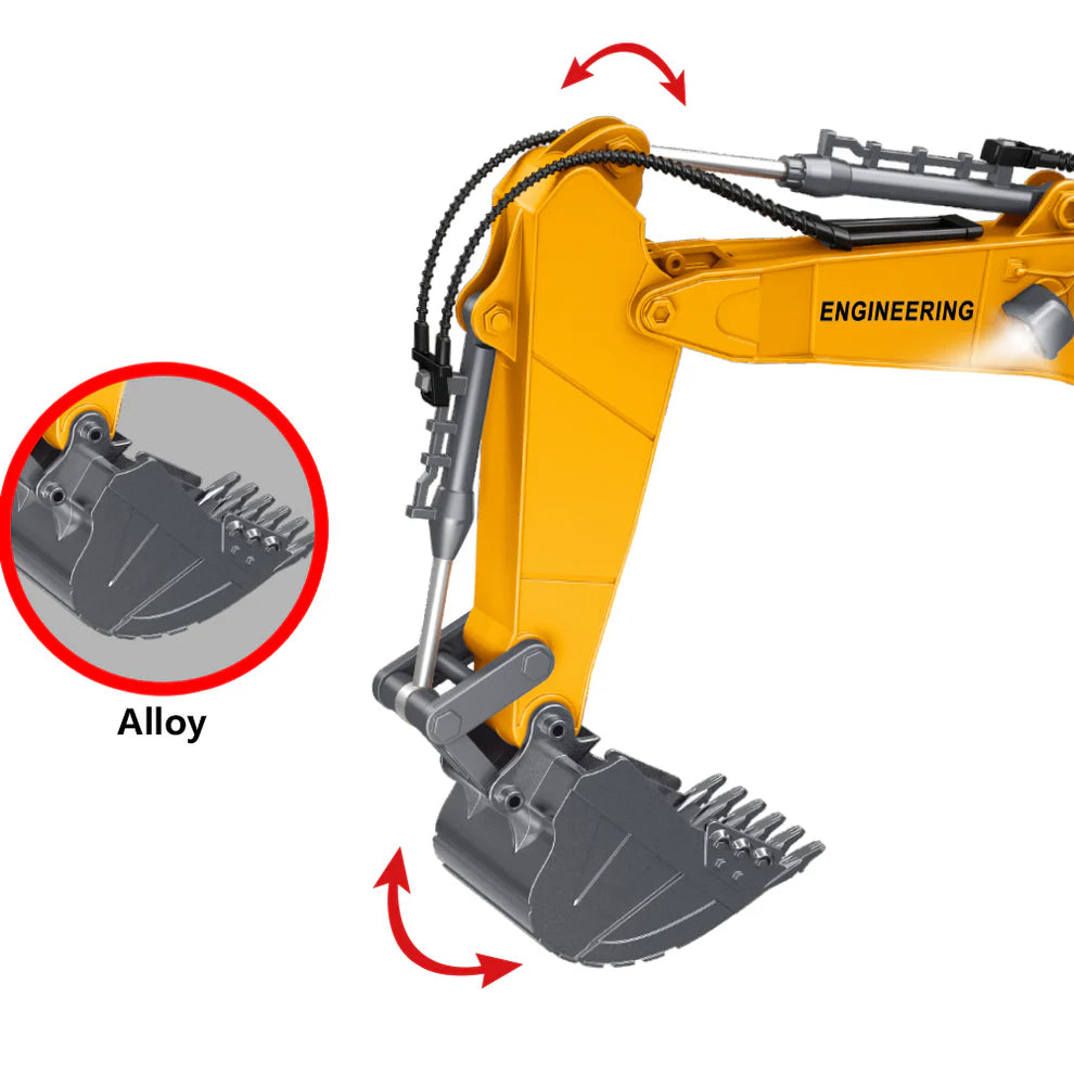 ZMX Engineering Excavator Toy with Remote Control