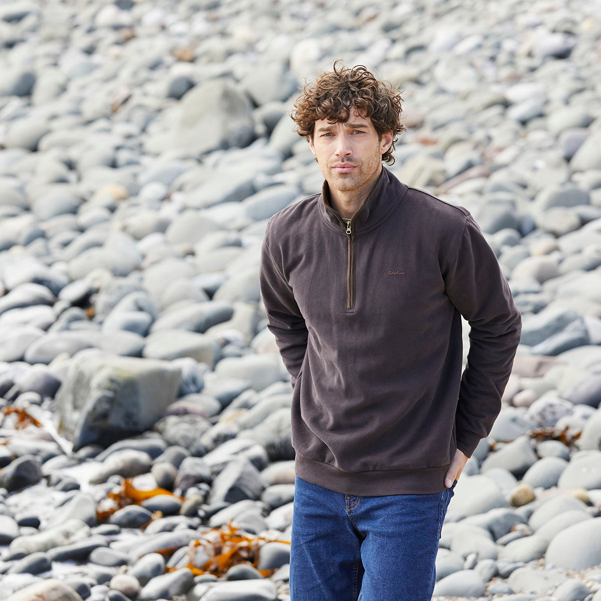 Ridgeline Men's Brancaster 1/4 Zip Top