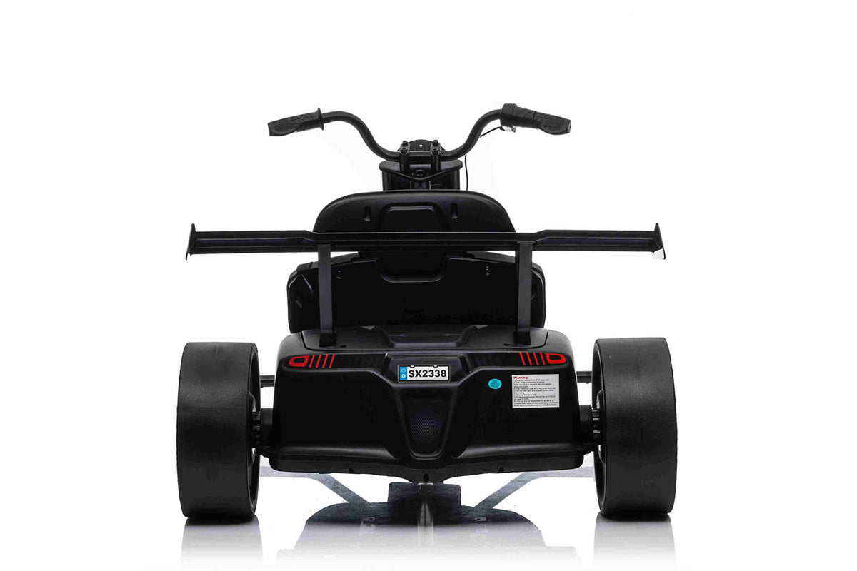 Drift 24V Electric Ride On Trike Black
