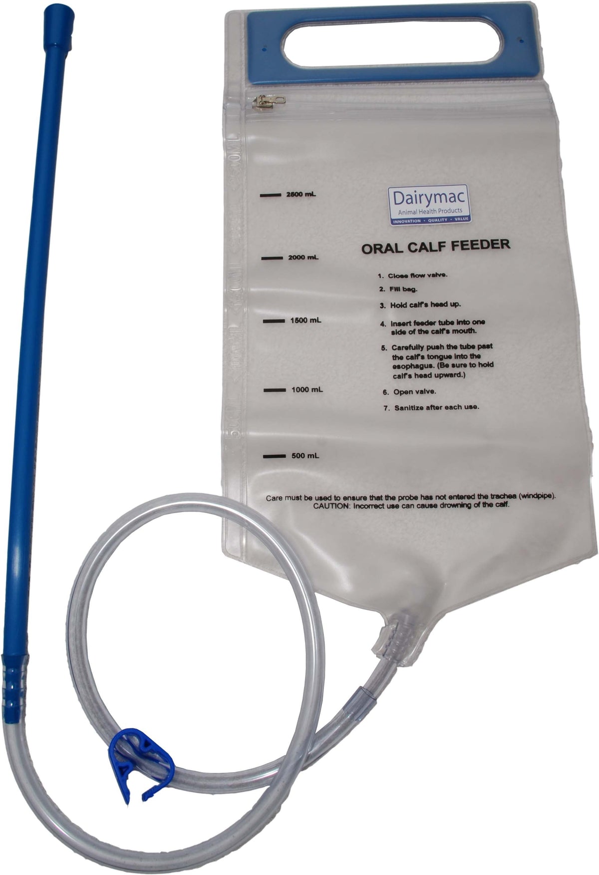 Calf Feeding Bag with Zipper