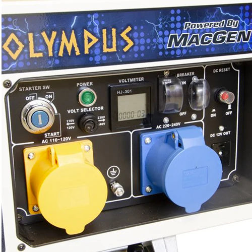 Jefferson 7.9kVA Petrol Generator with AVR (Electric Start)