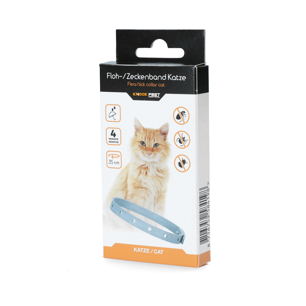 Knock Pest Flea & Tick Collar for Cats 33 cm