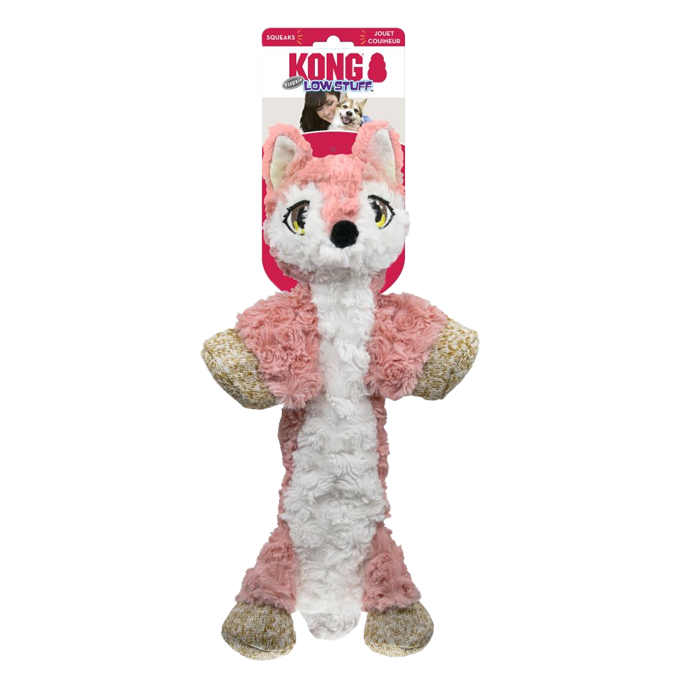 KONG Low Stuff Flopzie Fox