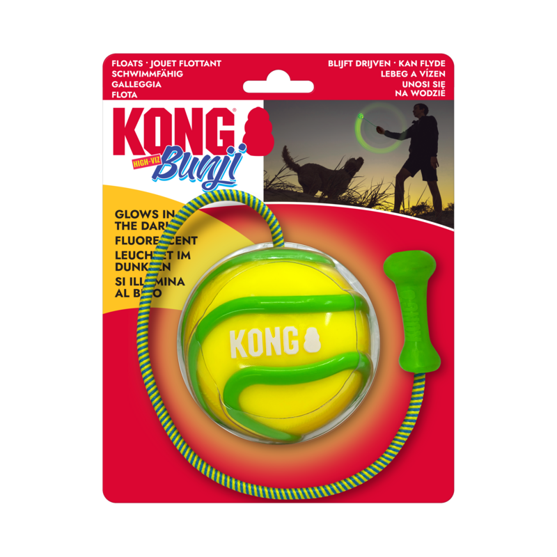 KONG Bunji High-Viz Ball Assorted