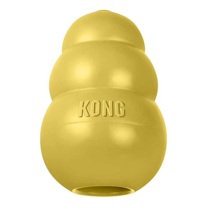 KONG 50th Anniversary KONG Classic Gold Sm