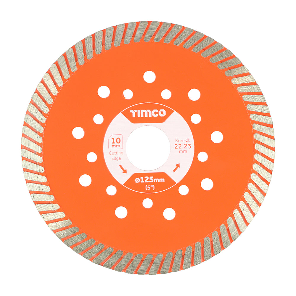 Timco Turbo Continuous Cutting Edge Diamond Blade