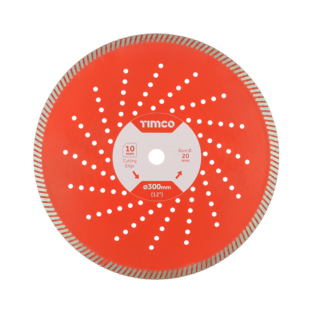 Timco Turbo Continuous Cutting Edge Diamond Blade