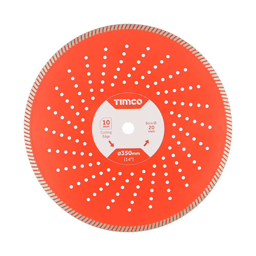 Timco Turbo Continuous Cutting Edge Diamond Blade