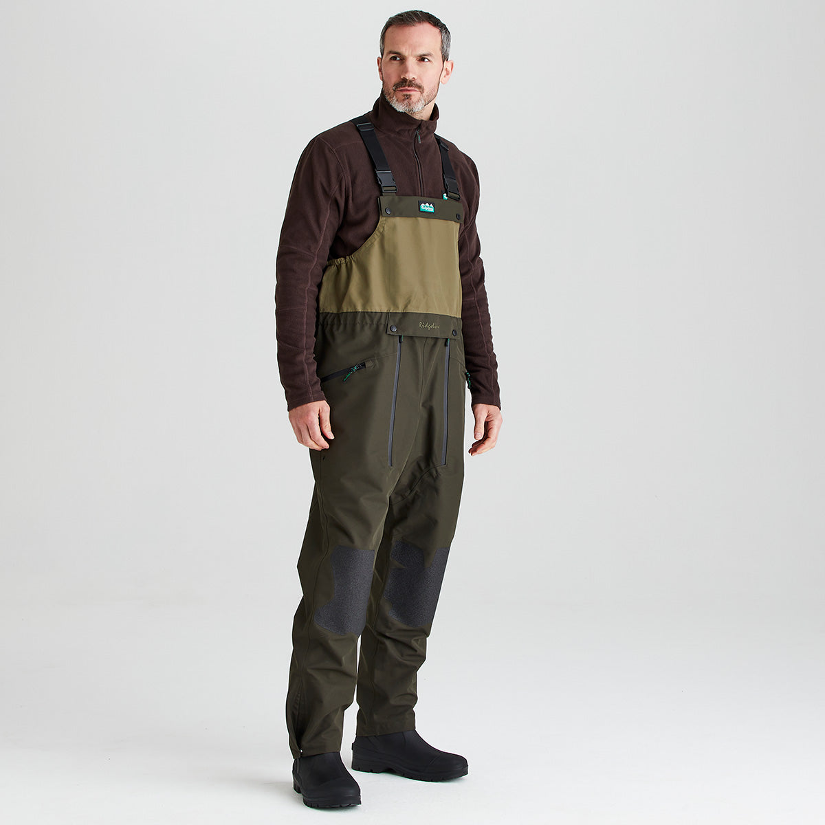 Ridgeline Men's Agri Pro Bib & Brace – Deep Forest