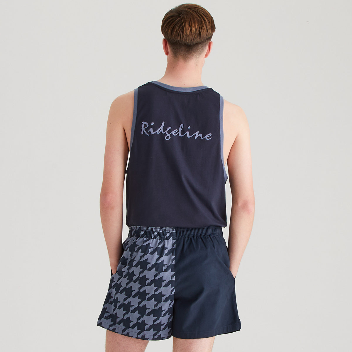 Ridgeline Backslider Shorts – Navy Print